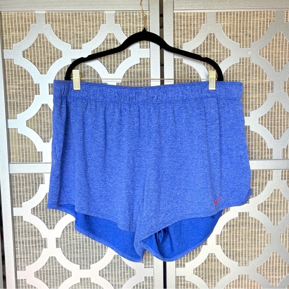 Nike Pants - Nike Heather Blue Women's Shorts